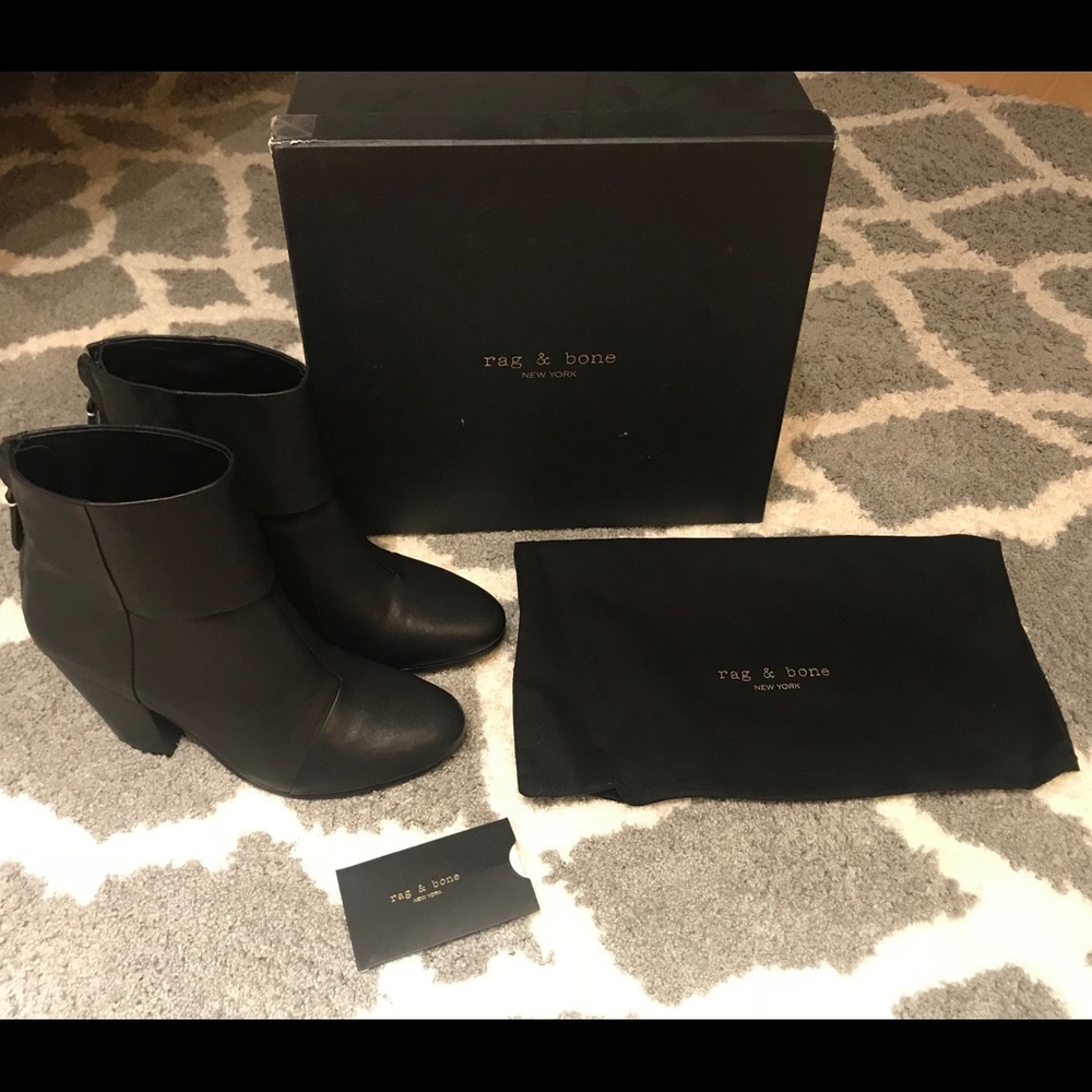 Rag & Bone Classic Newbury - Cont Black - size 39
